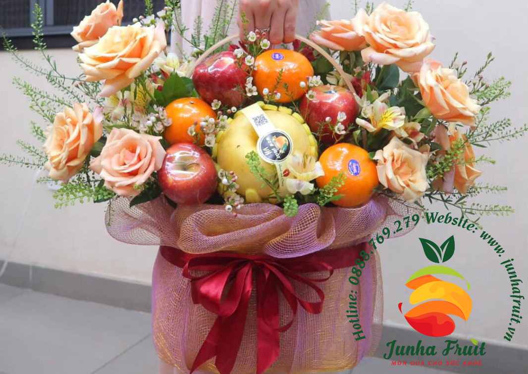 Hộp quà hoa quả nhập khẩu JUNHA 13