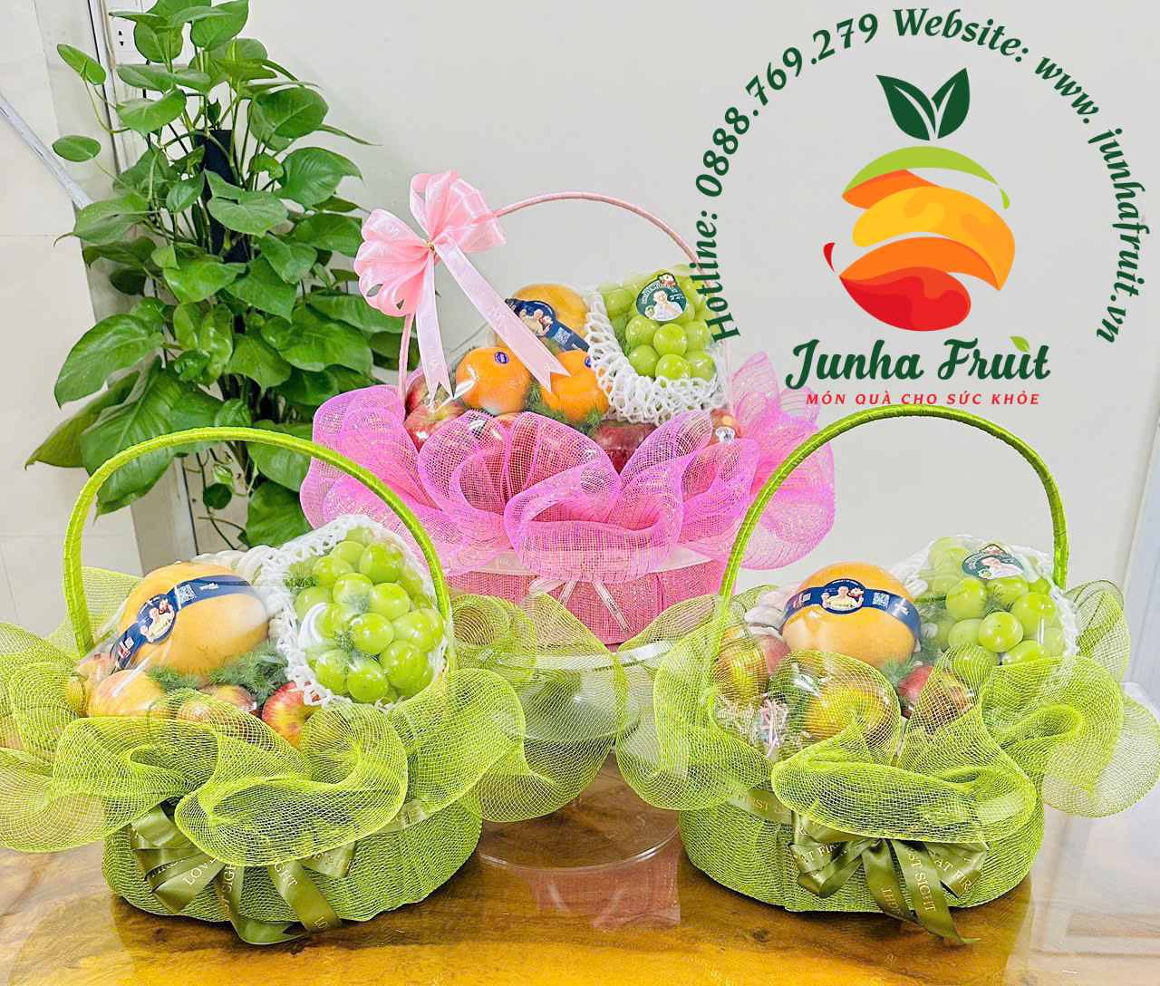 Hộp quà hoa quả nhập khẩu JUNHA 10